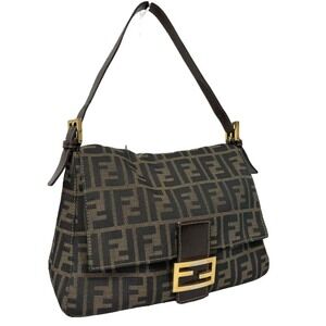 Fendi Mamma Bucket Shoulder Bag Zucca